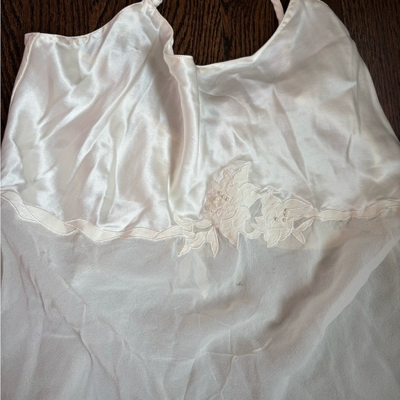 Victoria's Secret Cream Sheer Chemise - Picture 2 of 6